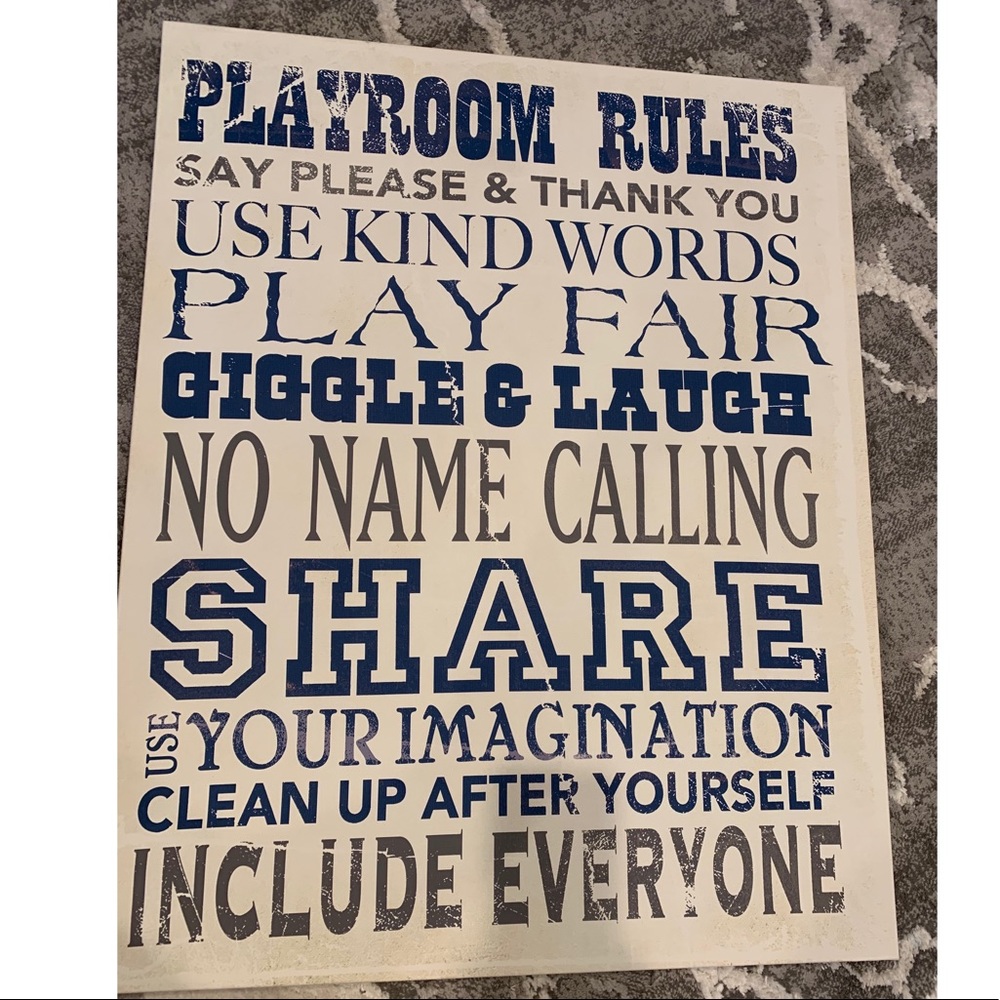Playroom canvas